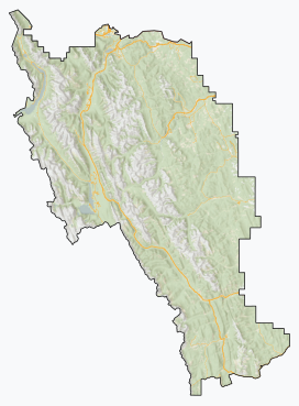 Mount Kidd is located in Kananaskis Improvement District