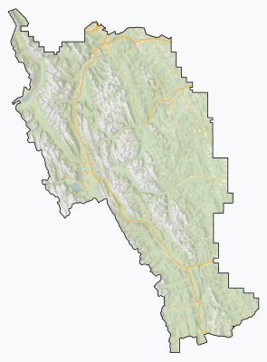 0373 Kananaskis Improvement District, Alberta, Detailed.svg