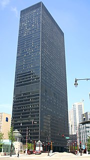 330 North Wabash Skyscraper in Chicago