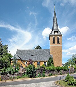 Kerk in Hilbersdorf