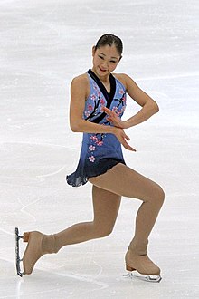 Nagasu competes at the 2011 Four Continents.