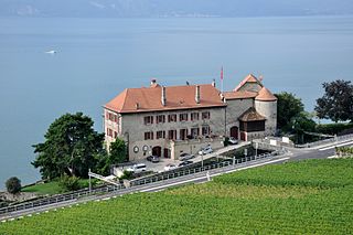 <span class="mw-page-title-main">Glérolles Castle</span> Castle in Saint-Saphorin, Switzerland