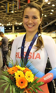 Gulnas Chatunzewa (2017) – EM-Silber im Punktefahren