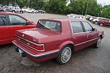 1993 Dodge Dynasty 93 Dodge Dynasty (14344258477).jpg