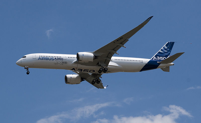 File:A350 First Flight - Low pass 01.jpg