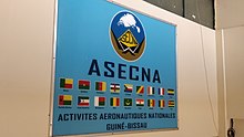 ASECNA sign at Bissau airport 2.jpg