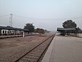 Chichawatni railway station's platform