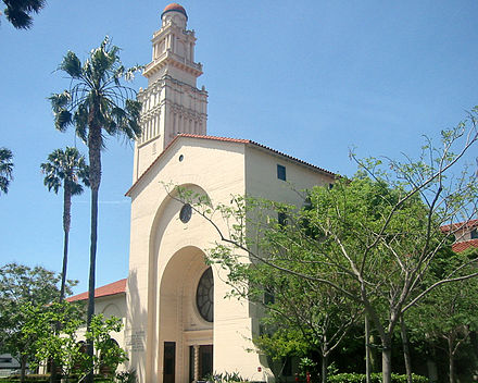 Fairbanks Center for Motion Picture Study building on La Cienega Boulevard in Beverly Hills, California