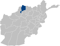 Afghanistan Jowzjan Province location.PNG