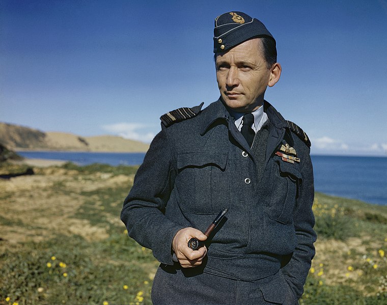 File:Air Chief Marshal Sir Arthur Tedder, Air Commander in Chief Mediterranean Air Command, Italy, 17 December 1943 TR1487.jpg