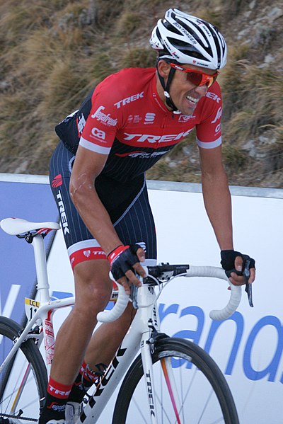 Alberto Contador (pictured at the 2017 Paris–Nice) rode his last professional season with the team in 2017.