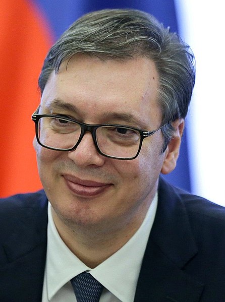 Vučić was elected prime minister in 2014