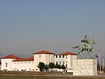 Estatua ecuestre de Alejandro Magno, Litochoro