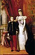 Alfonso XIII ve Maria Cristina Regente. 1898. Luis Alvarez Catalá.jpg