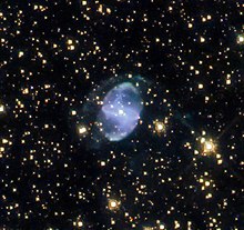 ESO 455-10 is a planetary nebula located in the constellation of Scorpius (The Scorpion). An Interstellar Distributor.jpg