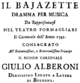 Anonymous - Il Bajazette - title page of the libretto - Bologna 1740.png
