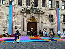 An open gate - for you and me, 2021 RathausART Nürnberg