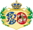 Armoiries de Marie-Josèphe de Saxe, dauphine de France.svg