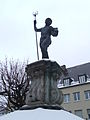 Augsburg, Jakobsplatz, Neptunbrunnen