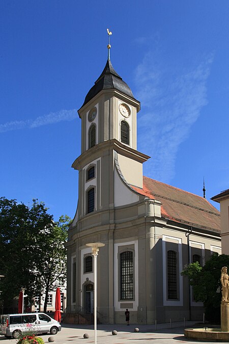 Bad Wildbad Kurplatz Evangelische Stadtkirche 03 ies