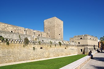 Normandisch-Zwabisch kasteel van Bari