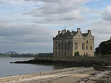 Gilbert Curle married Barbara Mowbray, a daughter of the Laird of Barnbougle Barnbougle02.JPG