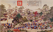 [en?ca]Battle of Qos-Qulaq 1759, Chinese General Ming Rui defeats the Khoja army in Qos-Qulaq (north of Kara-Kul, Tajikistan).