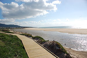 Playa De Bolonia: Descripción, Ciudad romana, Duna de Bolonia