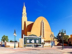 Saharan Neitsyt Marian kirkko (nykyään moskeija).