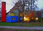 Containerprojekt „bed-by-night“ als Unterkunft für Straßenkinder in Hannover von 2002