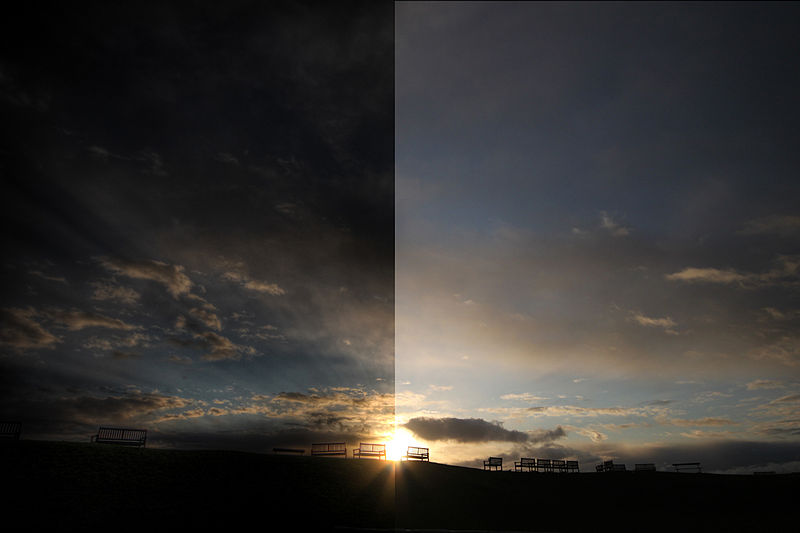 File:Before and after HDR (6747898013).jpg