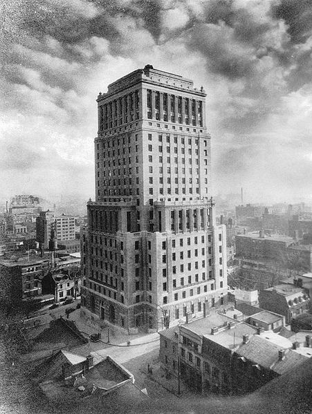The Bell Telephone Building in Montreal was once the head office of Bell Canada.