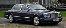 Bentley Arnage R (Facelift) – Frontansicht (4), 3. September 2012, Düsseldorf.jpg