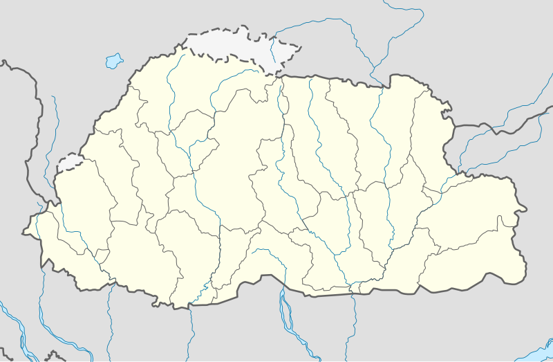 Fișier:Bhutan location map.svg