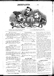 Бич, Рубрика Капљице, С брда с дола, број 5, 28. januar 1890.
