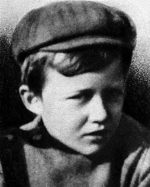 Crosby aged nine