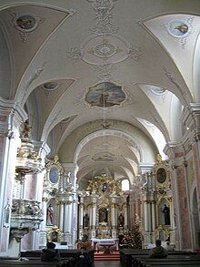 Franciscan Church interior Biserica Franciscana, Cluj-Napoca.jpg