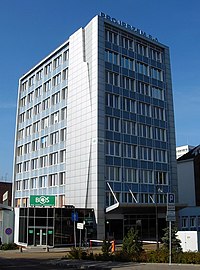 Building view from Bernardyńska street