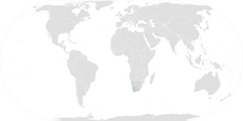 Black-headed Canary ebird data map.png