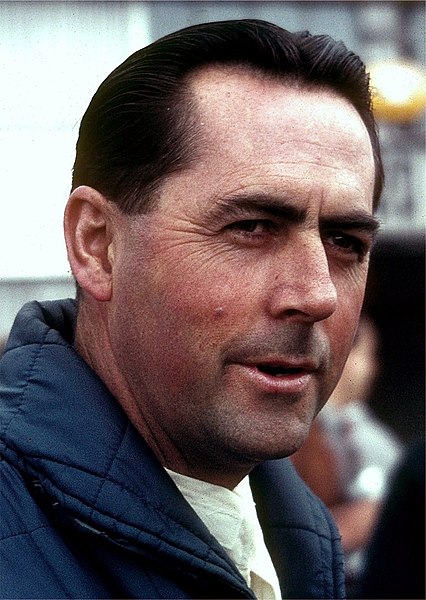 Jack Brabham (pictured in 1966) won his first of three drivers' championships, driving a Cooper-Climax