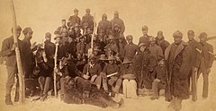 Image 15Buffalo Soldiers, Ft. Keogh, Montana, 1890. The nickname was given to the "Black Cavalry" by the Native American tribes they fought. (from Montana)
