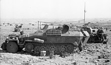 A German Signals reception unit in the desert Bundesarchiv Bild 101I-443-1575-19A, Nordafrika, Schutzenpanzer.jpg