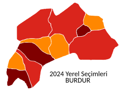 Burdur'da 2024 Türkiye Yerel Seçimleri