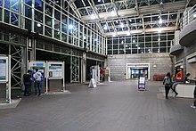 Ground floor concourse Burrard Station Concourse 2018.jpg