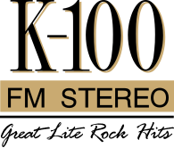 Original logo, dating back to the 1990s, discontinued use in 2006. CIOK-100 2001.svg