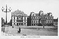 Autun : l'hôtel-de-ville et le théâtre (photo ancienne)