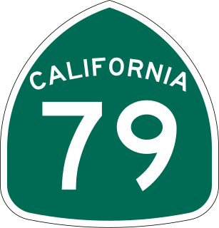 California State Route 79 Highway in California