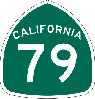 <span class="mw-page-title-main">California State Route 79</span> Highway in California