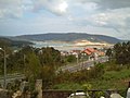 Vista de Canduas desde o lugar da Cachadiña.