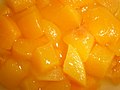 Canned sliced peaches